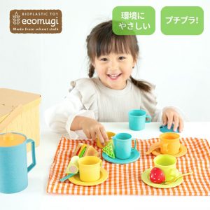 ecomugi ( エコムギ ) PICNIC PARTY SET ピクニックパーティーセット 知育玩具 木のおもちゃ GENI